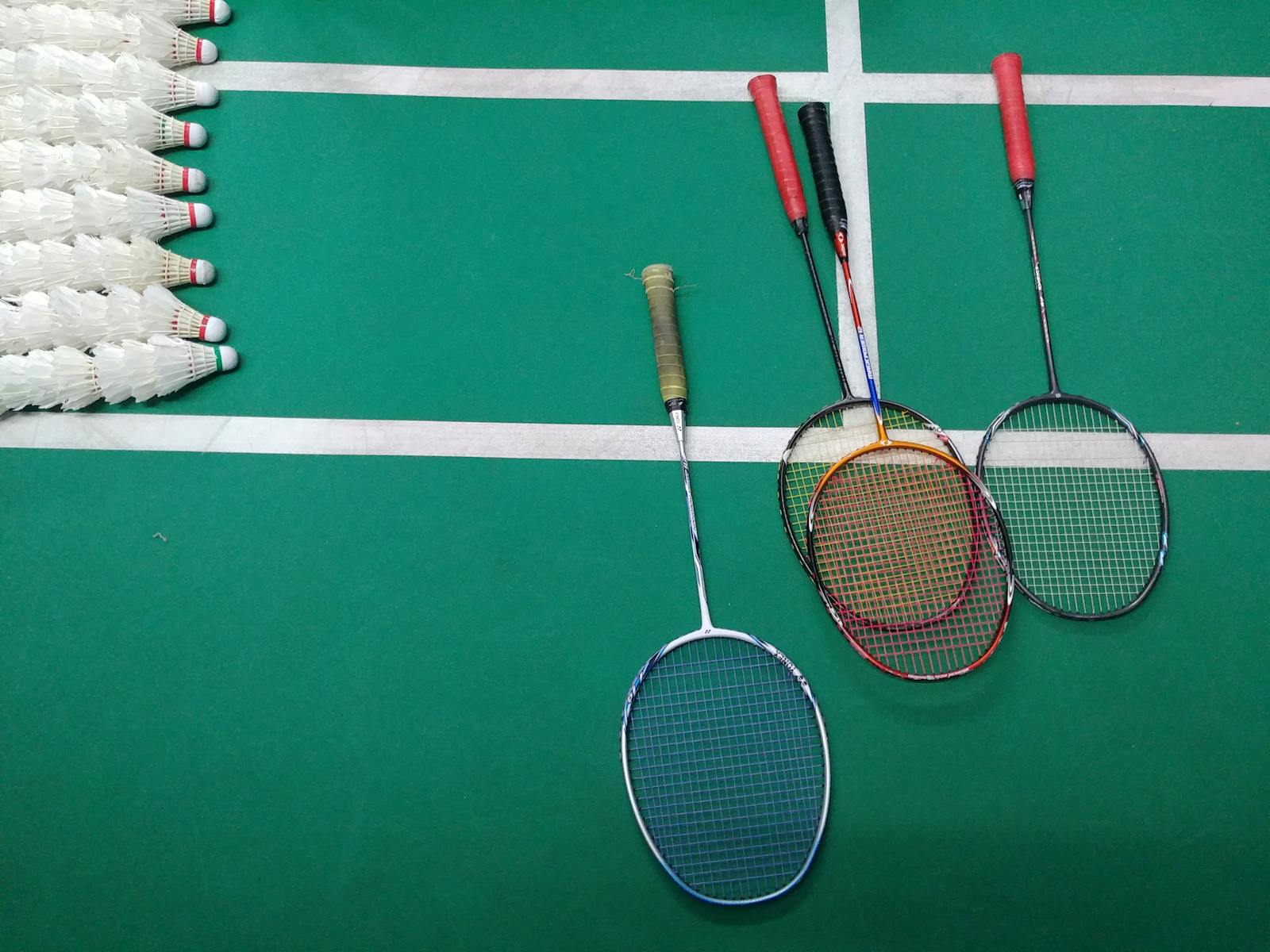 Outdoor tennis courts at a sports club venue